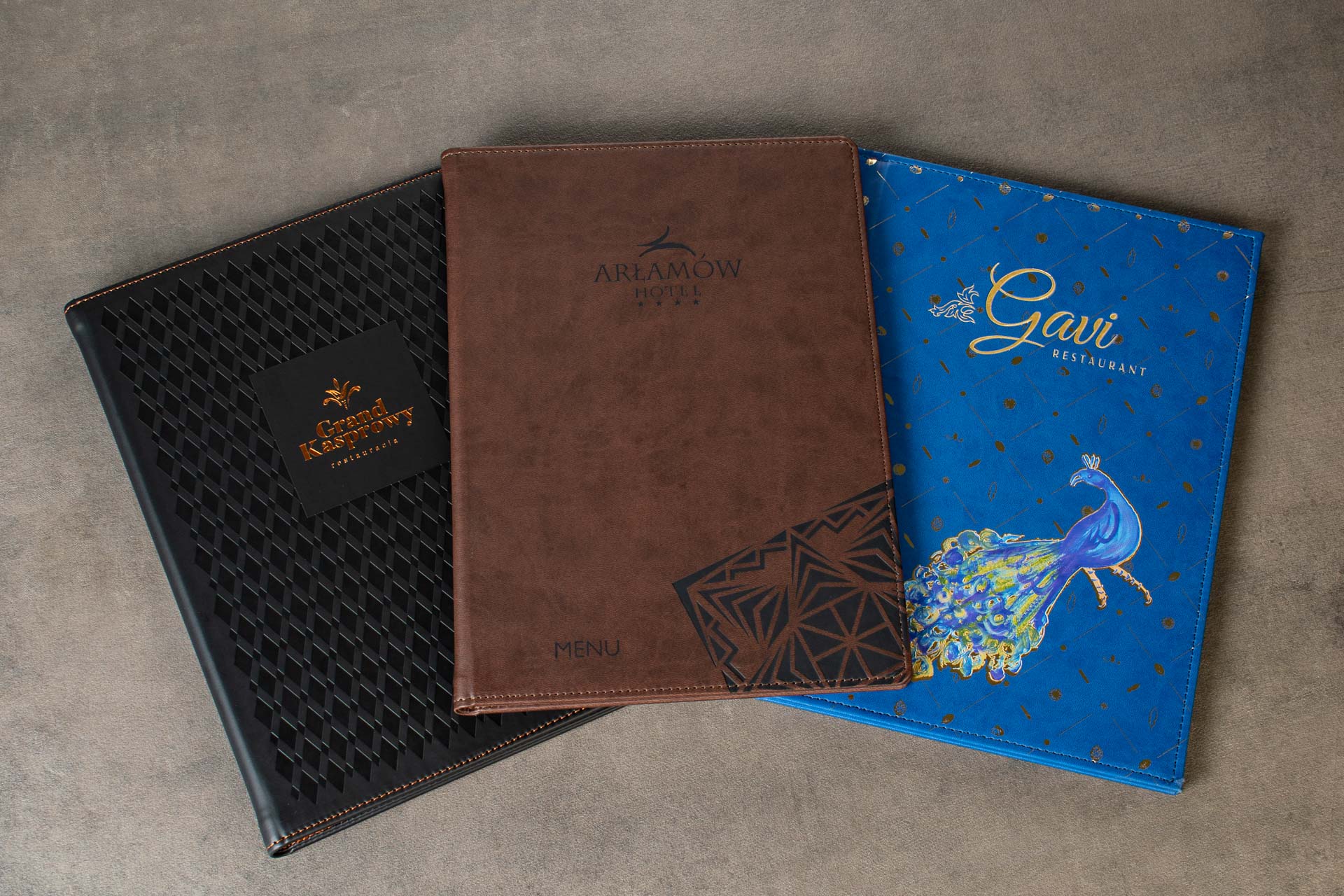 WYJĄTKOWE KARTY MENU DLA KONESERÓW